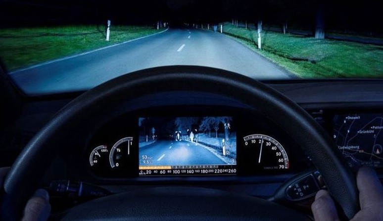 conducir por la noche, manejar de noche