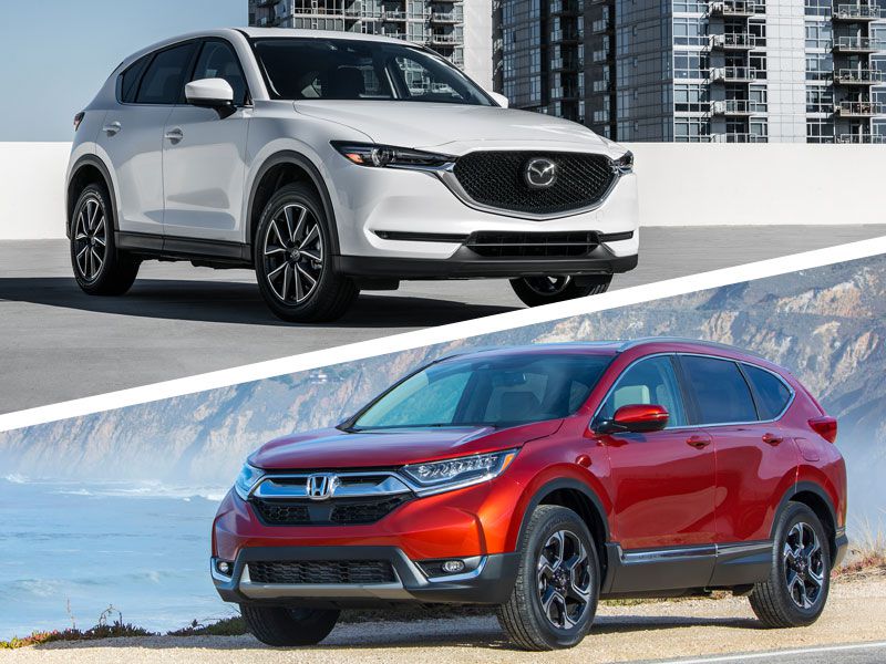 Mazda CX-5 2019 Signature 2WD vs. Honda CR-V 2019 Touring