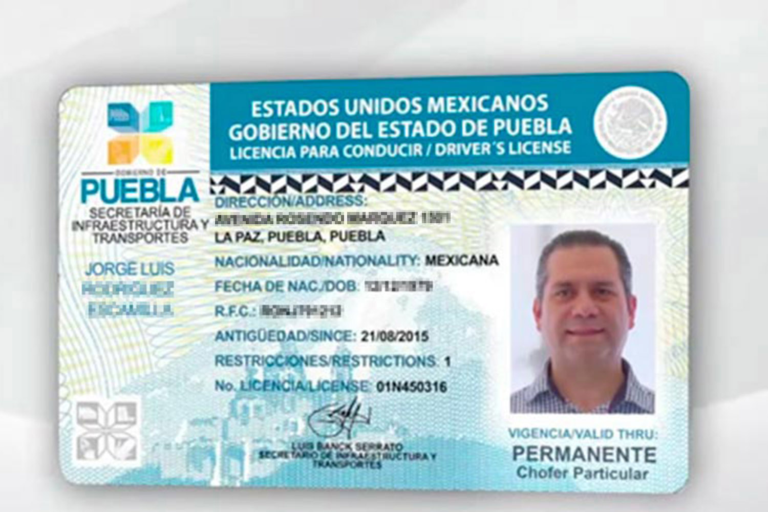 Tipos de licencia de conducir que debes saber