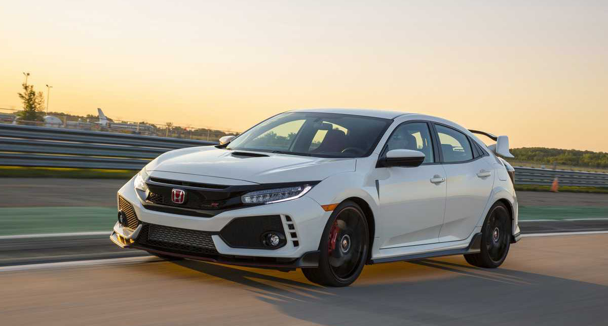 El Honda Civic Type R 2019 es el número 8 en esta lista