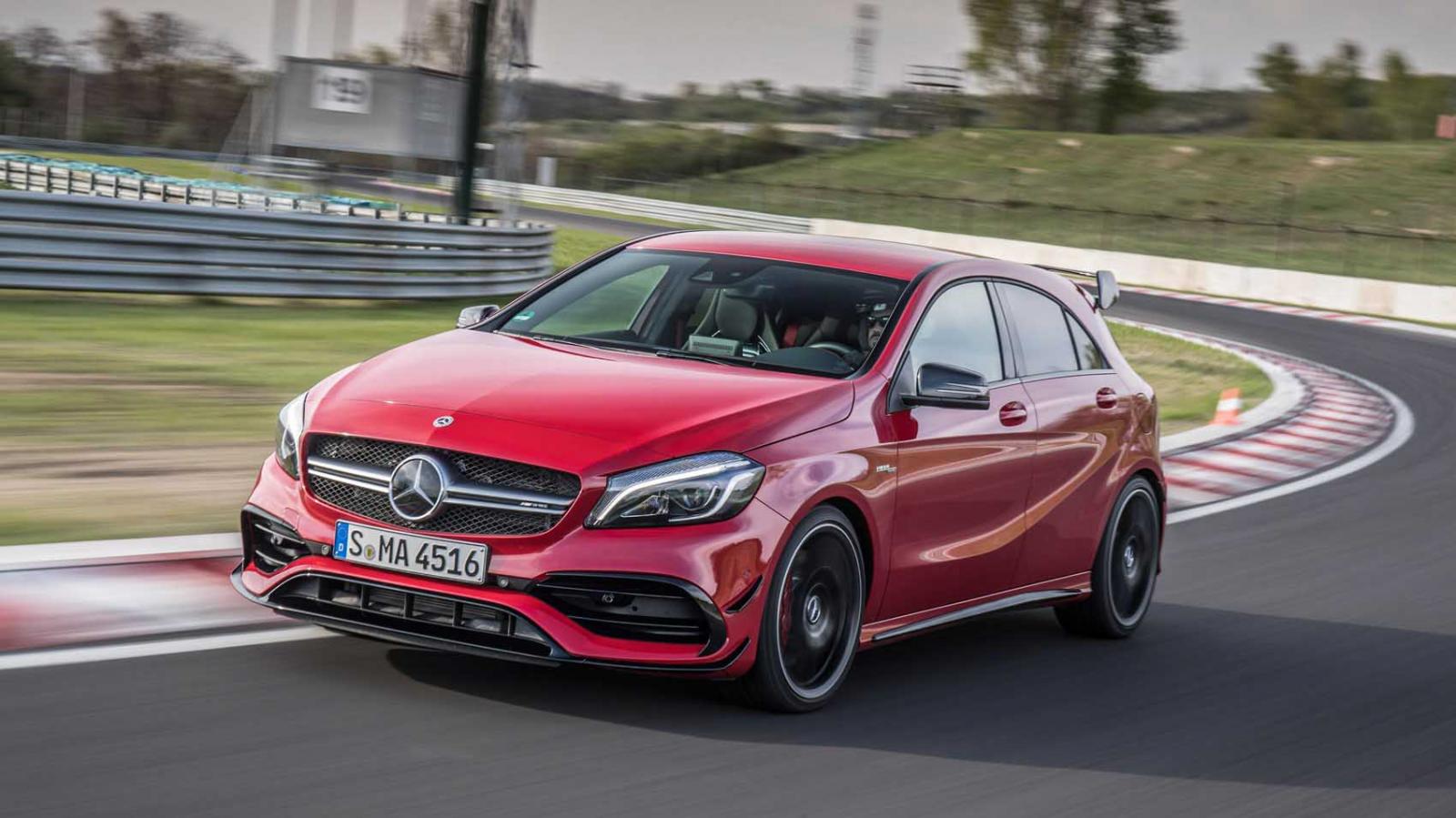 El Mercedes-AMG A45 es el segundo más rápido