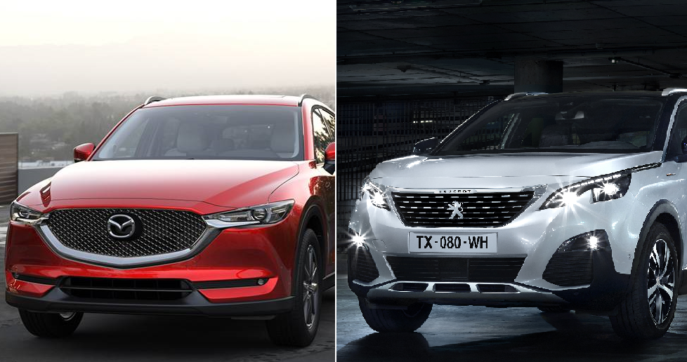 Comparativa: Mazda CX-5 Signature 2WD 2019 vs Peugeot 3008 GT Line 2019