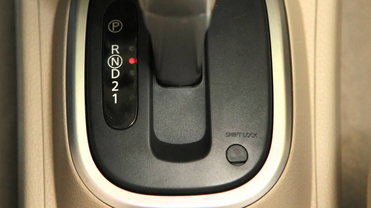 El botón Shift Lock en el auto