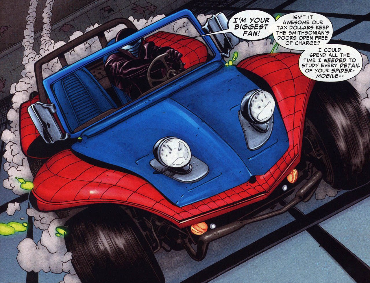 Spider-Mobile, Spiderman
