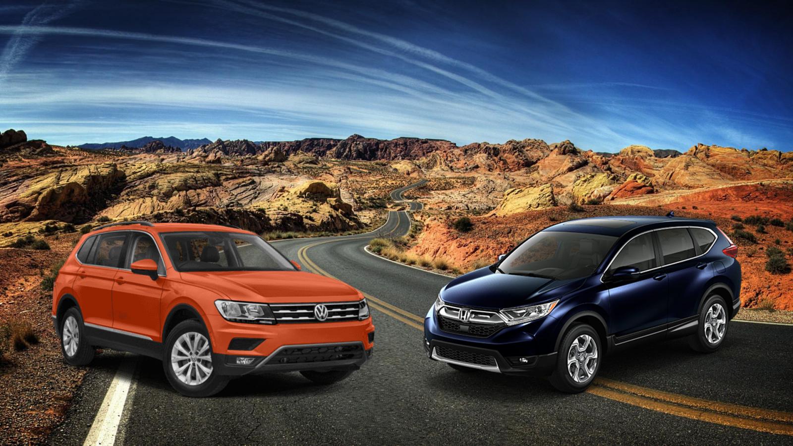Comparativa: Volkswagen Tiguan Trendline Plus 2019 vs Honda CR-V EX 2019
