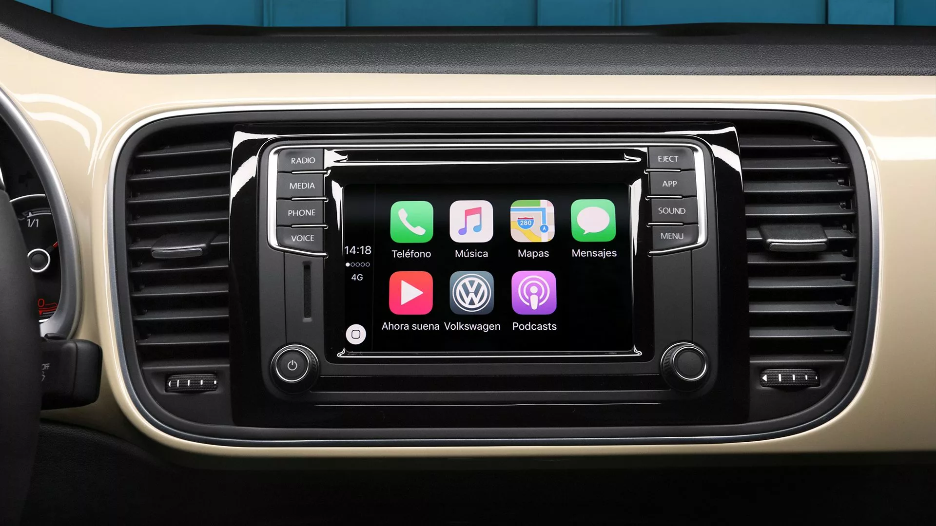 El equipamiento del Volkswagen Beetle 2019 garantiza un viaje más entretenido