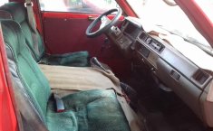 Nissan Ichi van Camioneta Roja 1987 (Placas de carro antiguo)-9