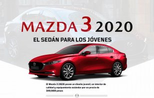 [Infografía] Mazda 3 Sedán 2020 Reseña - El sedán para los jóvenes