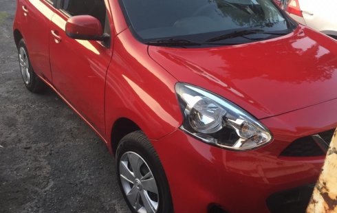 Nissan March 2016 Rojo solo 9,000 km !!!!