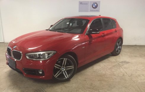 BMW Serie 1 120IA Sport line 5 ptas 2017 - agencia certificada - garantia - financiamiento