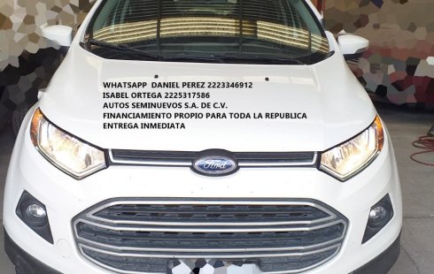 Ecosport STD 2017 Puebla