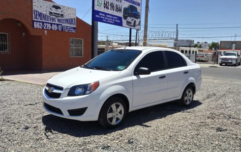 Chevrolet Aveo 2018 color blanco