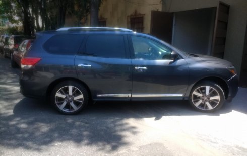 Hermosa Nissan Pathfinder EXCLUSIVE,4X2, CVT, Pantallas,Qc, Piel, Rines,C. Reversa-2013