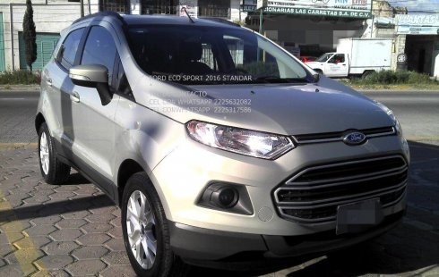 No te pierdas un excelente Ford EcoSport 2016 Manual en Amozoc
