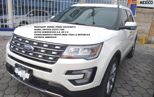 Equipada Explorer Limited 2016 Puebla