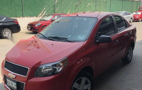 Chevrolet Aveo impecable en Nezahualcóyotl más barato imposible