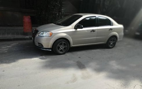 Chevrolet Aveo 2010 usado en Tlalpan