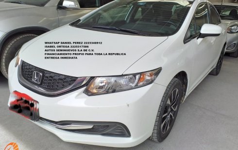 Equipado Civic EXL 2015 Puebla